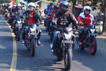 Wujudkan Kebanggaan Terhadap Indonesia, Bikers Honda Rayakan HUT RI ke74